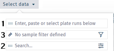 Select data filter overview